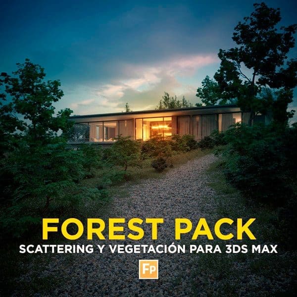 Curso de Forest Pack | Scattering y Vegetación