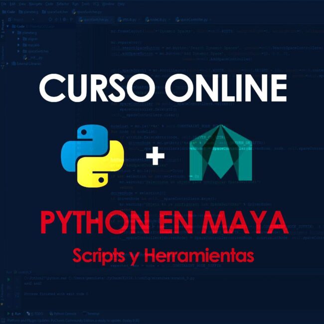 curso online de python para maya programación scripts