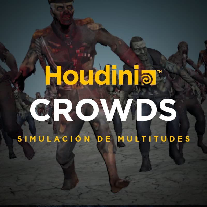 Curso Houdini Crowds Creación y Simulación de Multitudes