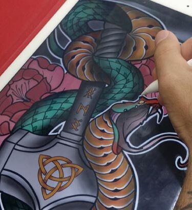 Curso de Dibujo y Color para tatuaje ONLINE