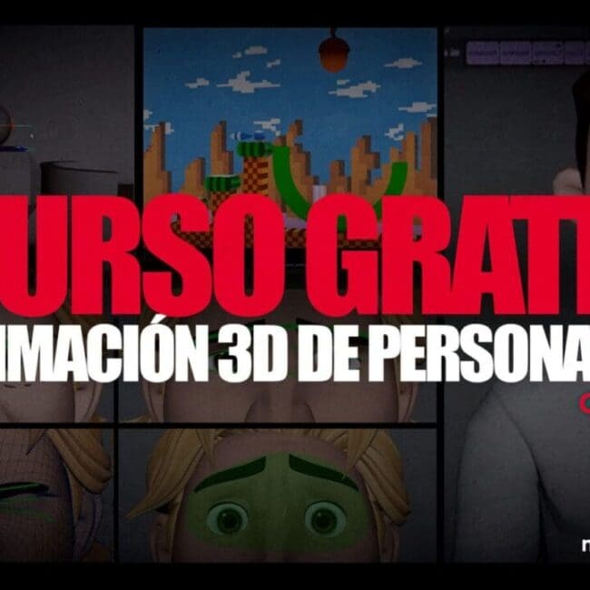 curso gratis de animación 3d