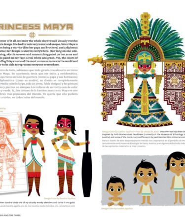 artbook maya y los tres