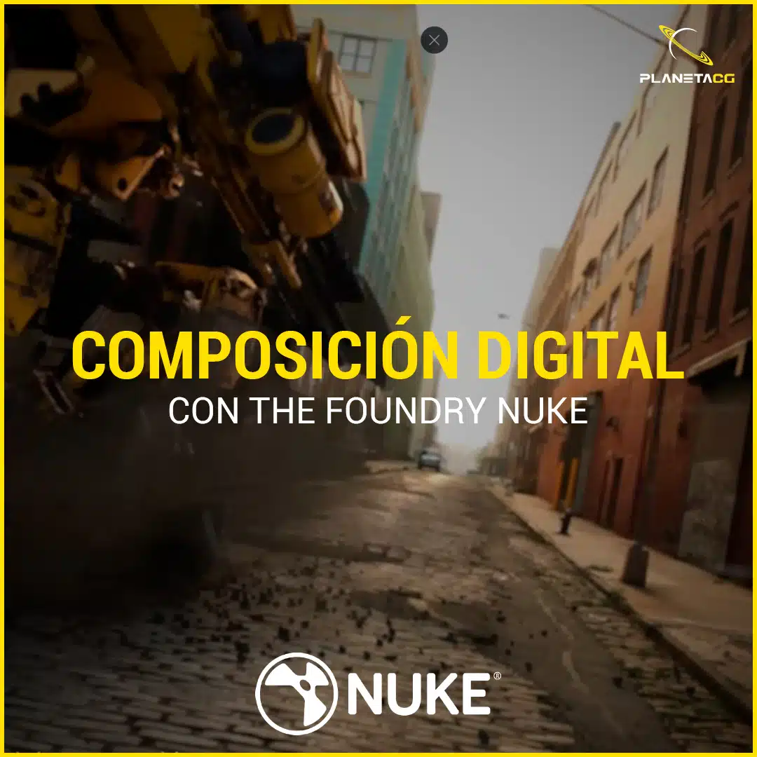 nuke composición digital