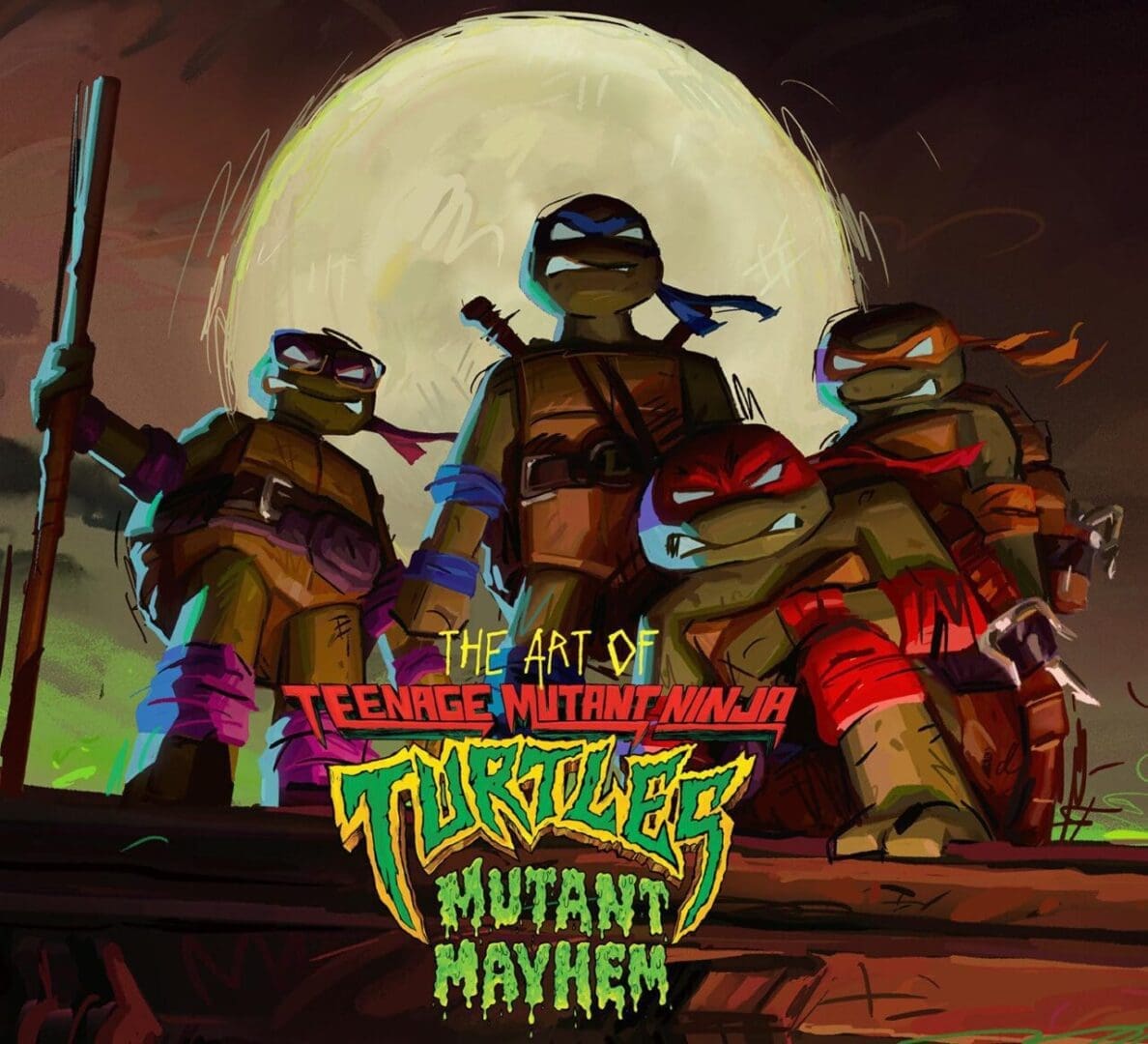 The Art of Teenage Mutant Ninja Turtles: Mutant Mayhem ARTBOOK